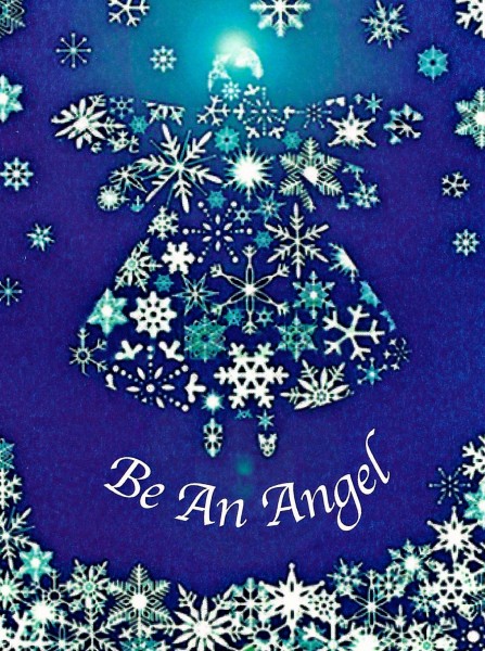 Be an angel graphic